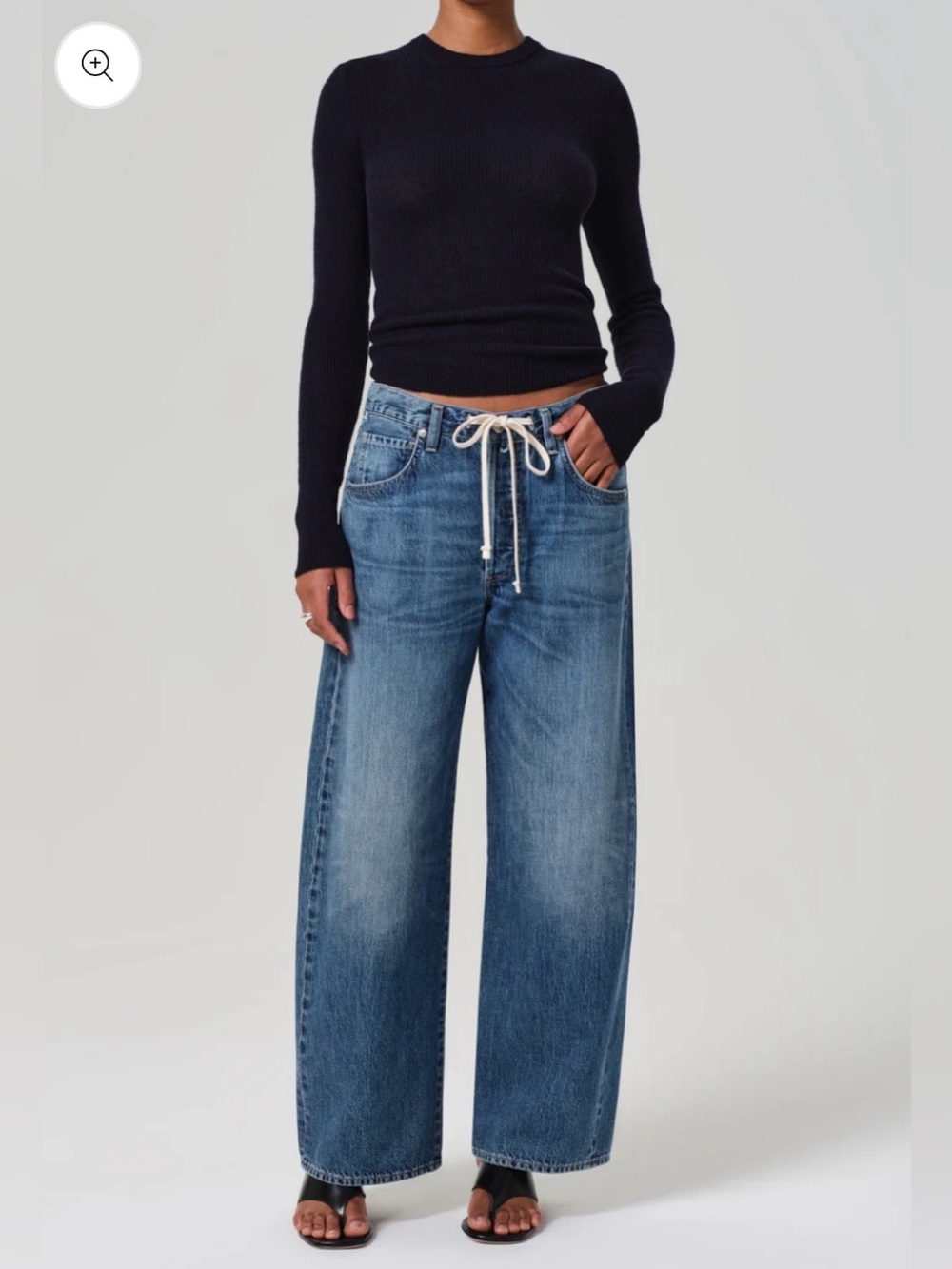 Citizens Of Humanity Brynn Drawstring Trouser Jeans 29x31 - Picture 11 of 11